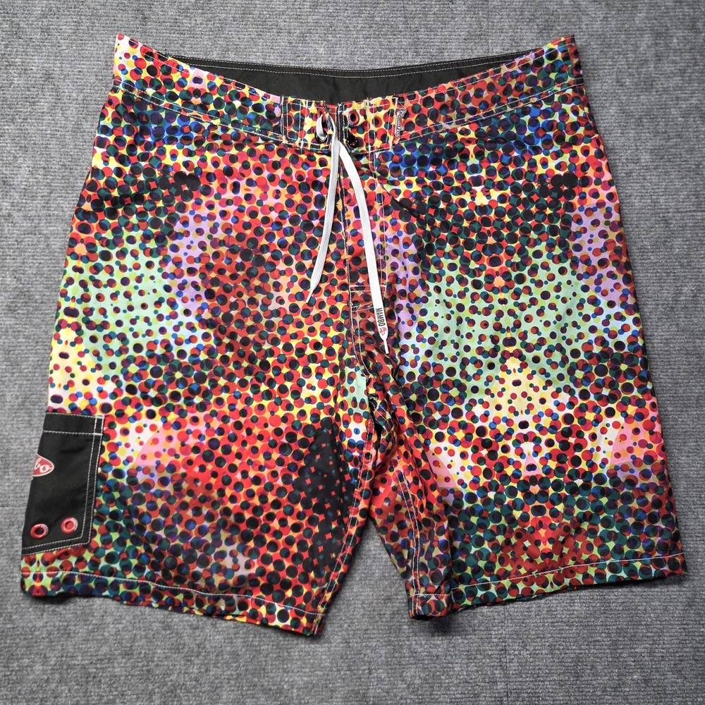 Mambo Australia Mens Size XL Board Shorts Beach Outdoor Swim Water Vacation Loud